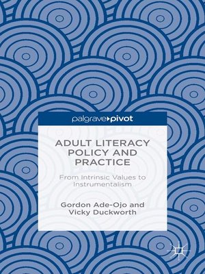 cover image of Adult Literacy Policy and Practice